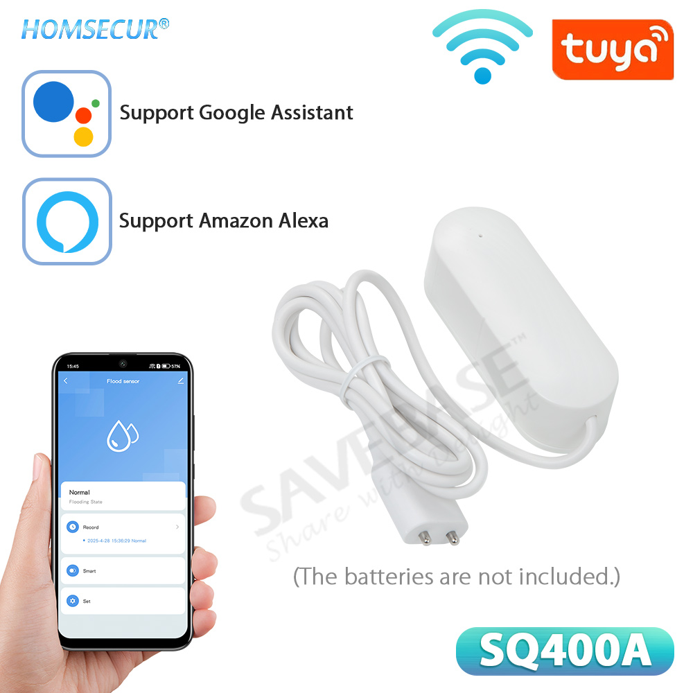 Home Office Google - Détecteur de fuite d'eau sans fil,