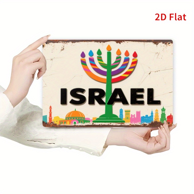Home Office Free - CIFBUY Plaque murale vintage en aluminium,