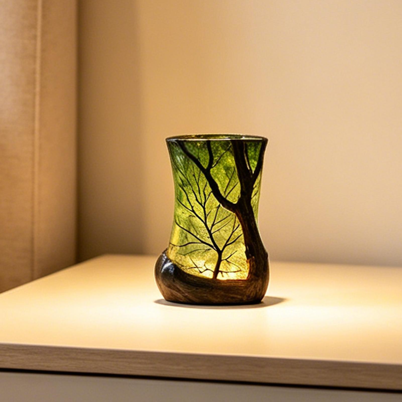 Home Office Lamp - Lampe de chevet, veilleuse forêt, lumière