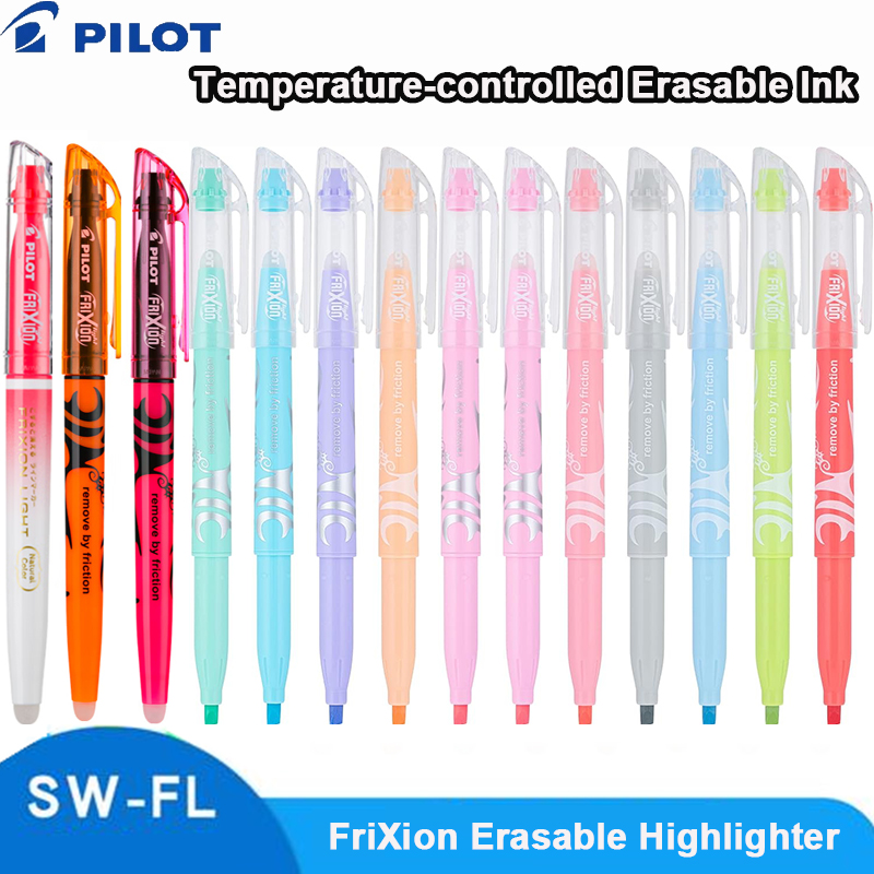 Pilot Pen Frixion - Surligneurs effaçables à chaud PILOT SW-FL