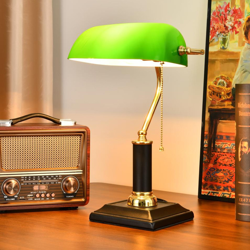 Home Office Lamp - Lampe de bureau classique vintage républicaine