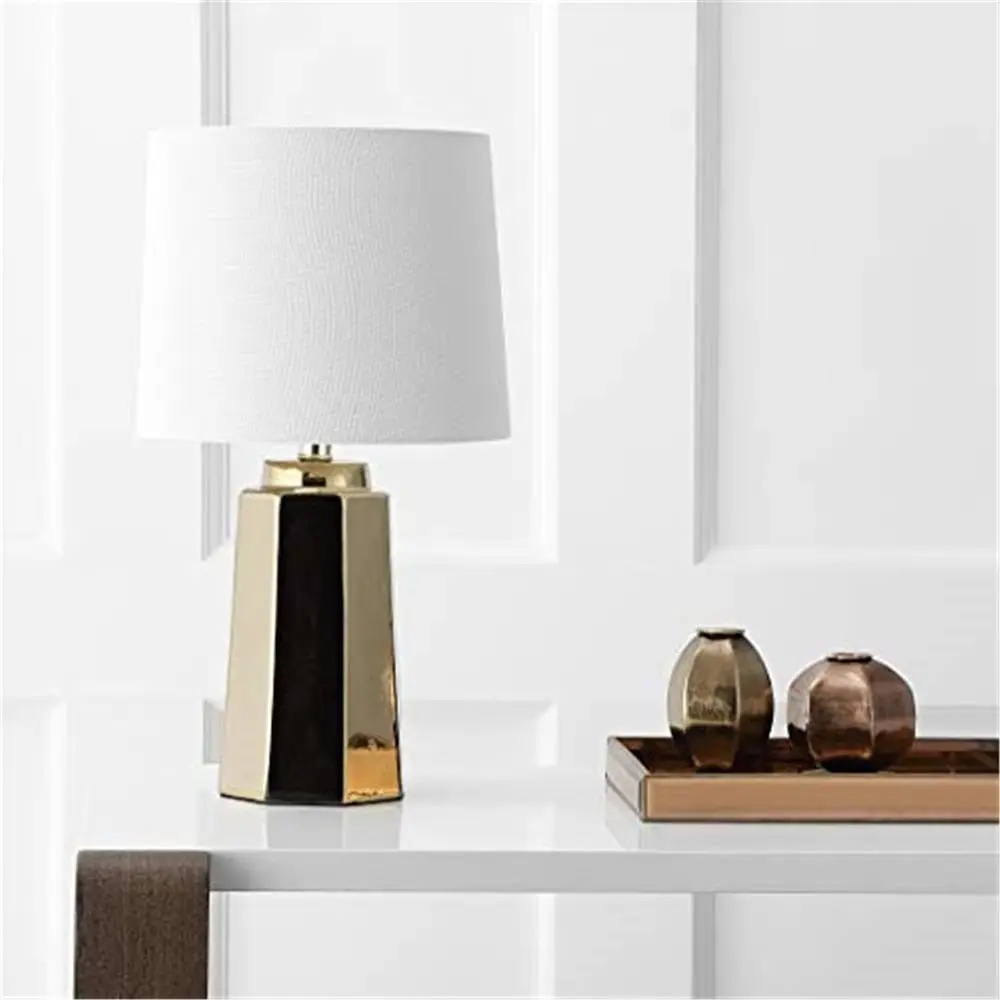 Home Office Lamp - Lampe de table LED plaquée or