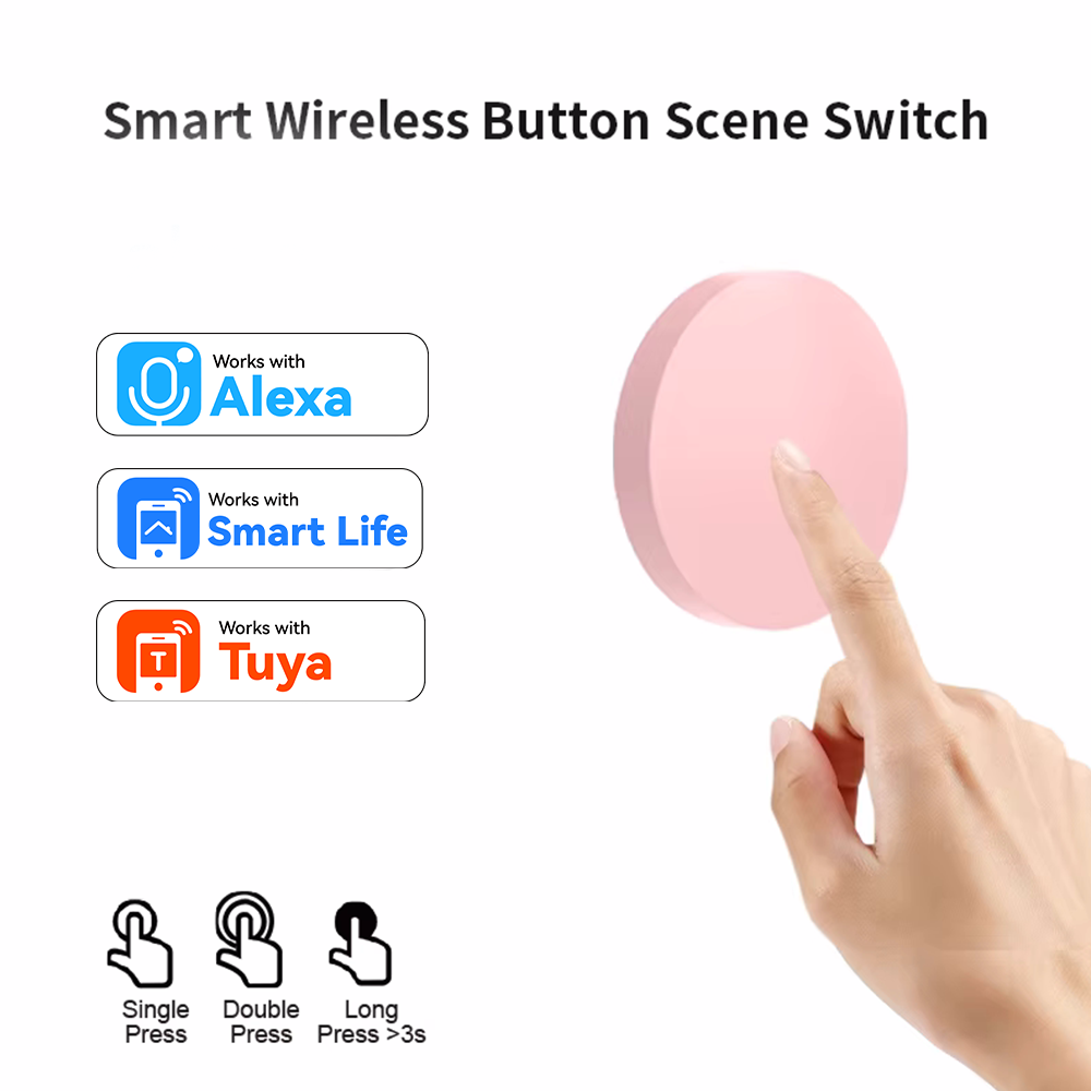 Home Office Google - Bouton intelligent sans fil ZigBee pour