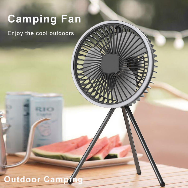 Home Office Gadgets - Ventilateur de camping portable 10000mAh 5000mAh,