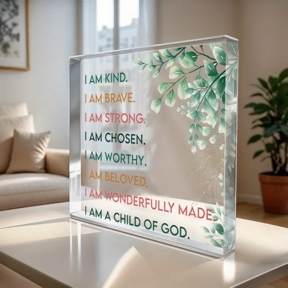 Home Office Room Inspiration - CIFBUY Panneau d'inspiration en acrylique «