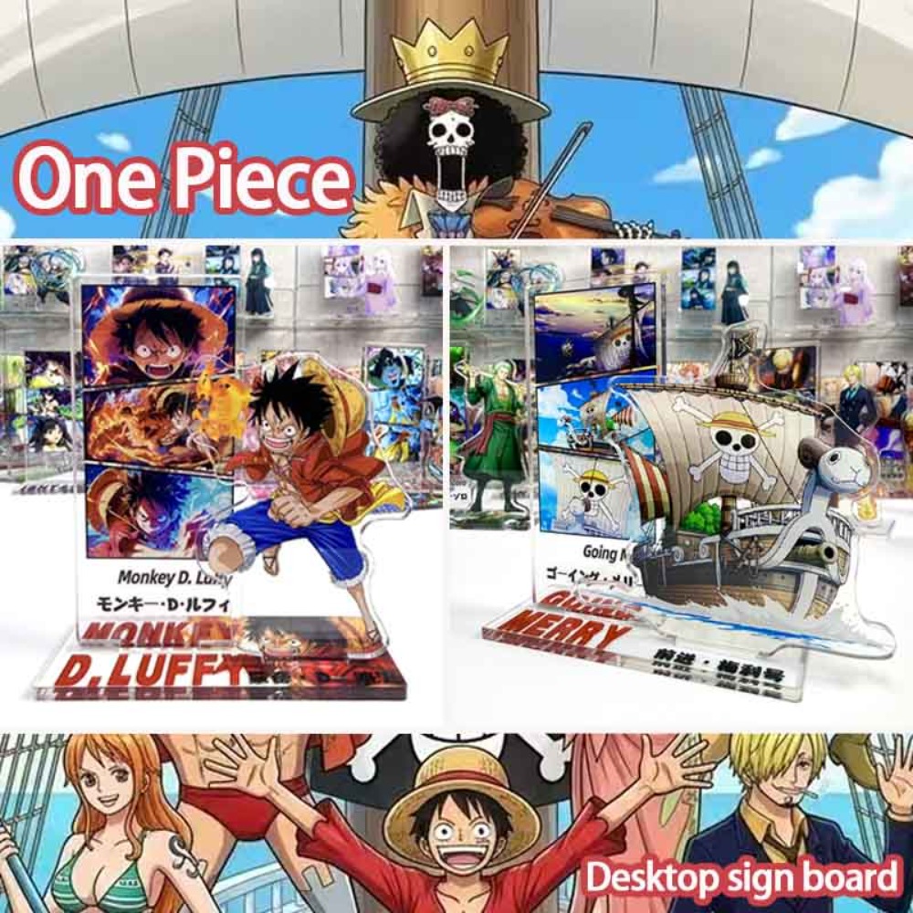 Home Office Design - Figurine en acrylique One Piece Luffy