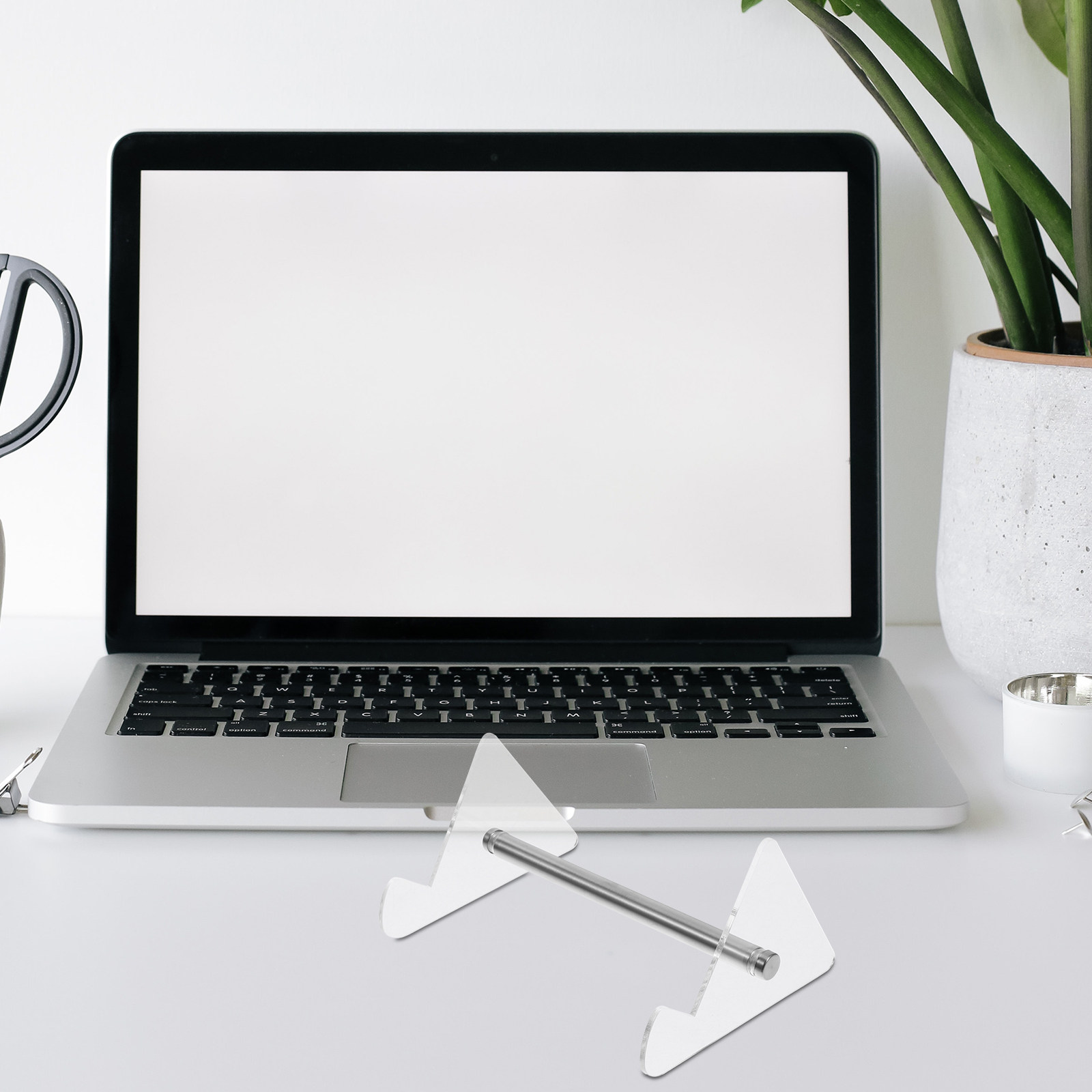 Home Office Design - Support de clavier en acrylique transparent,