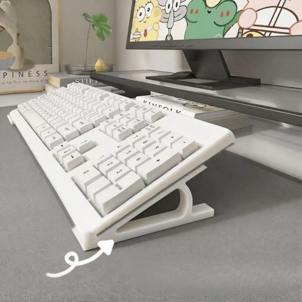 Home Office Studio - Rehausseur de clavier ergonomique, 2 pièces,