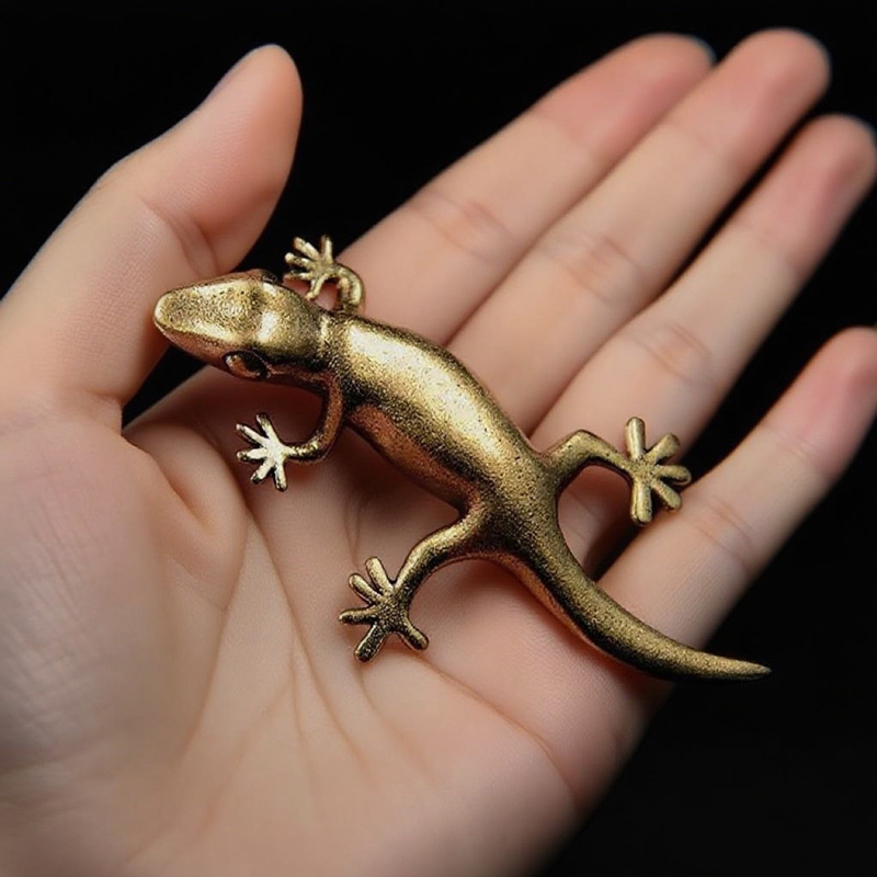 Home Office Gadgets - Figurine rétro en Bronze fait à