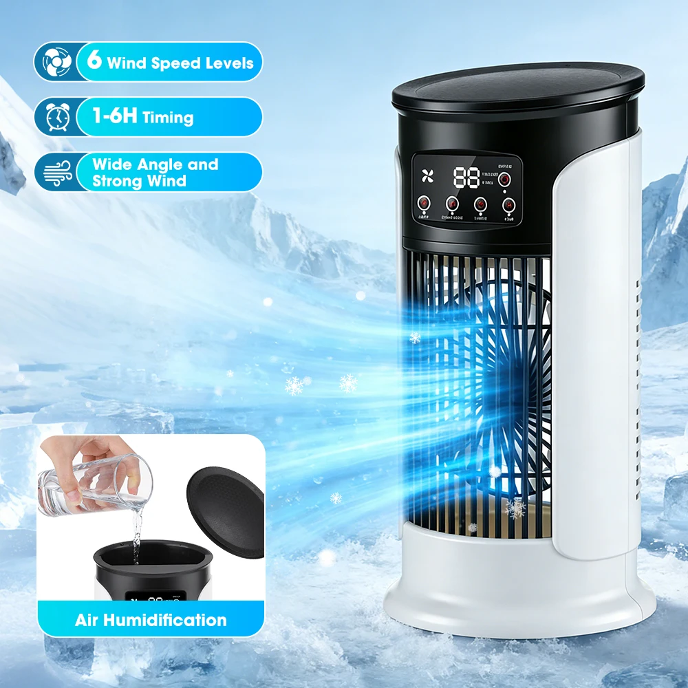 Home Office Gadgets - Ventilateur d'air portable 3 en 1