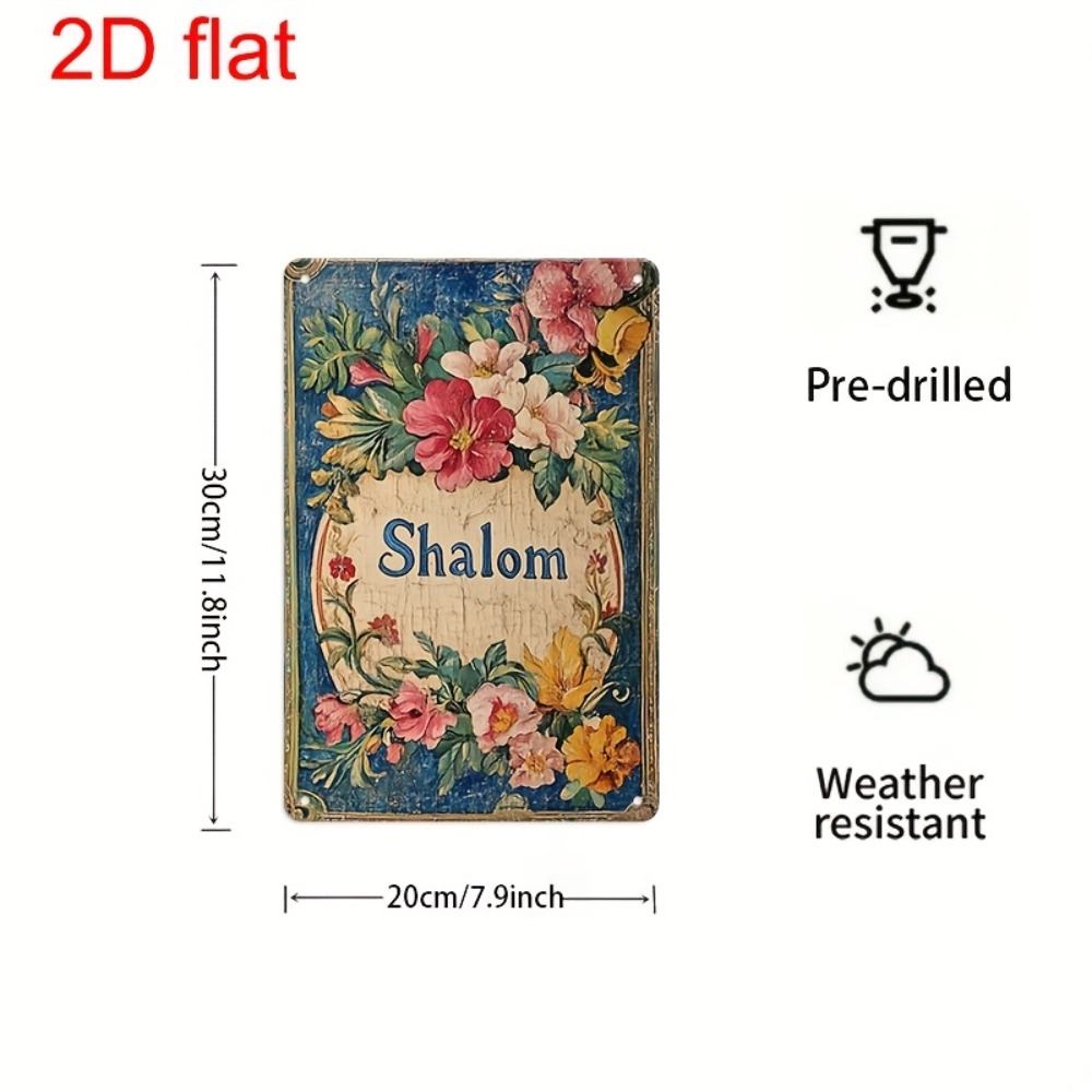 Home Office Free - CIFBUY Art mural en aluminium Shalom