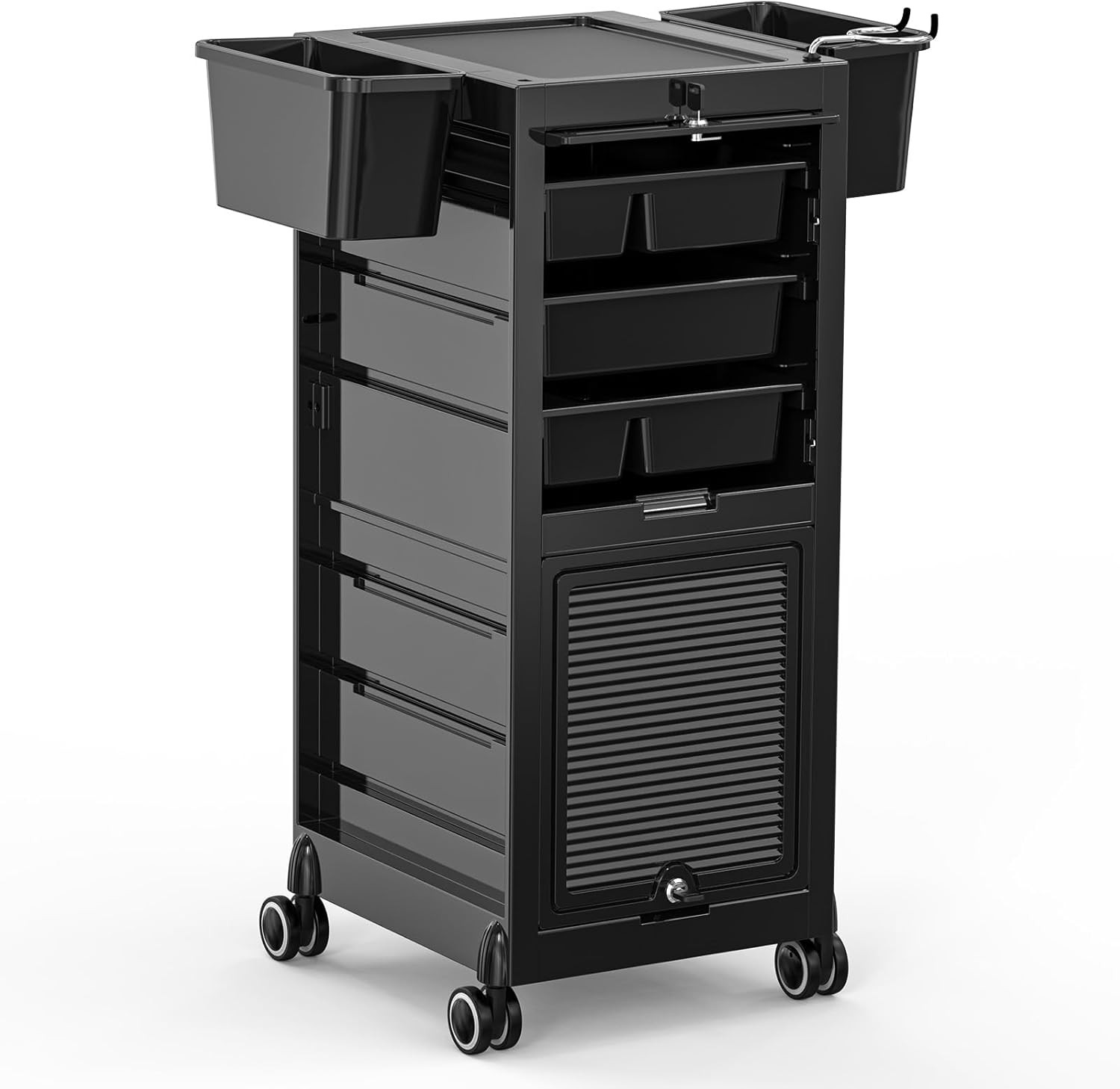 Rolling File Cart - Chariot de beauté à roulettes avec