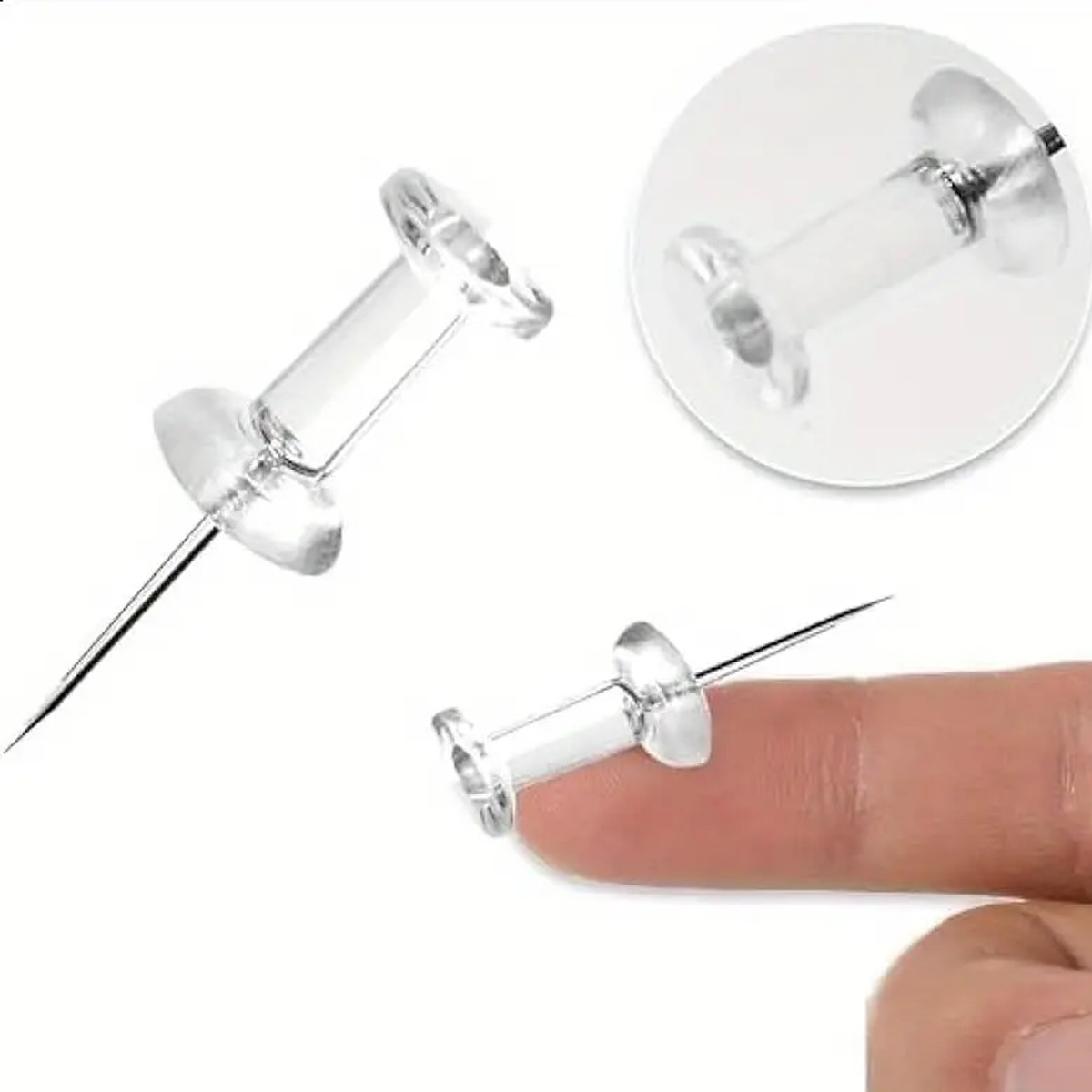 Home Office Head - 100/200/500/1000 pièces punaises tête en plastique