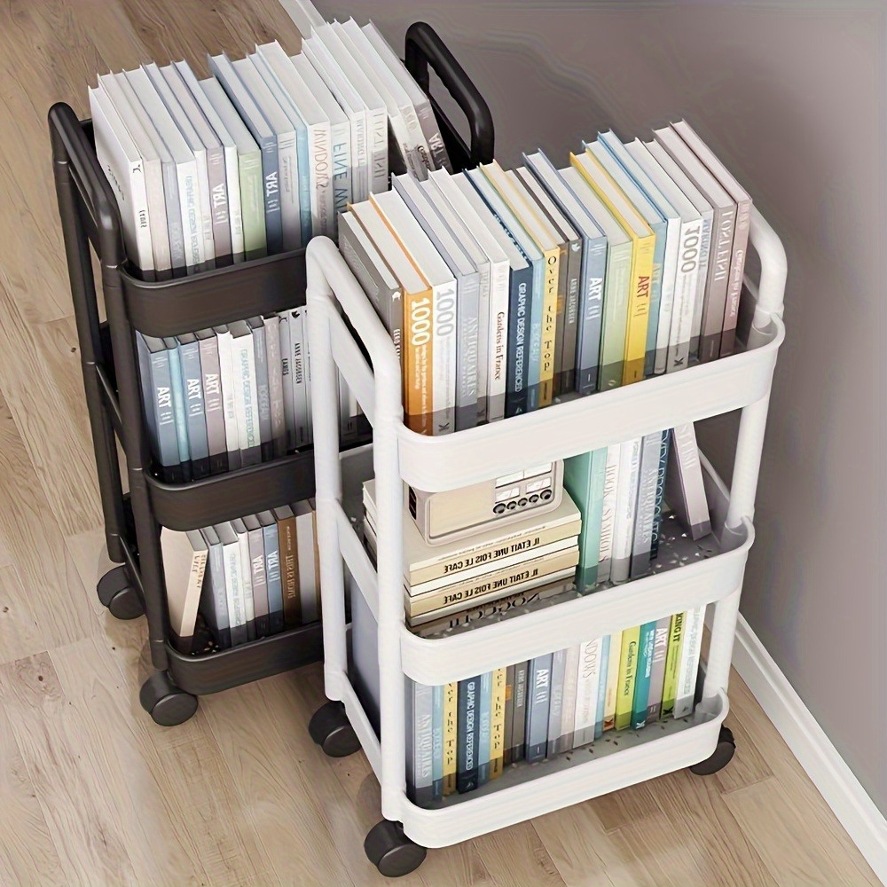 Rolling File Cart - Support de rangement pour chariot amovible