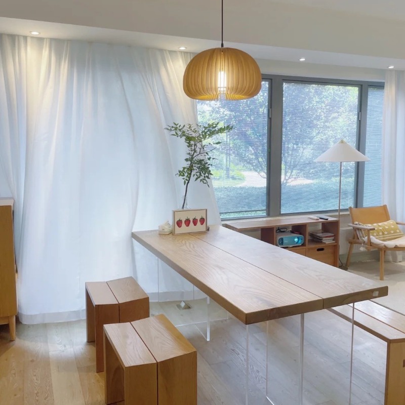 Table flottante nordique en bo - Home Office Studio avis et prix
