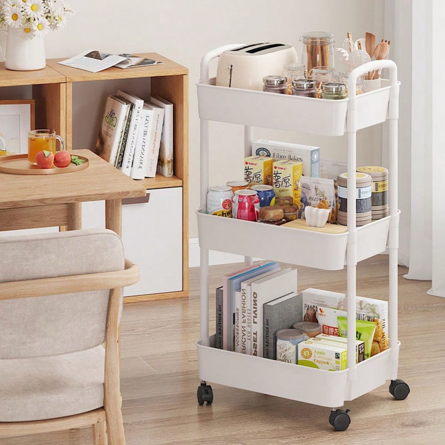 Chariot utilitaire roulant à 3 - Rolling File Cart avis et prix