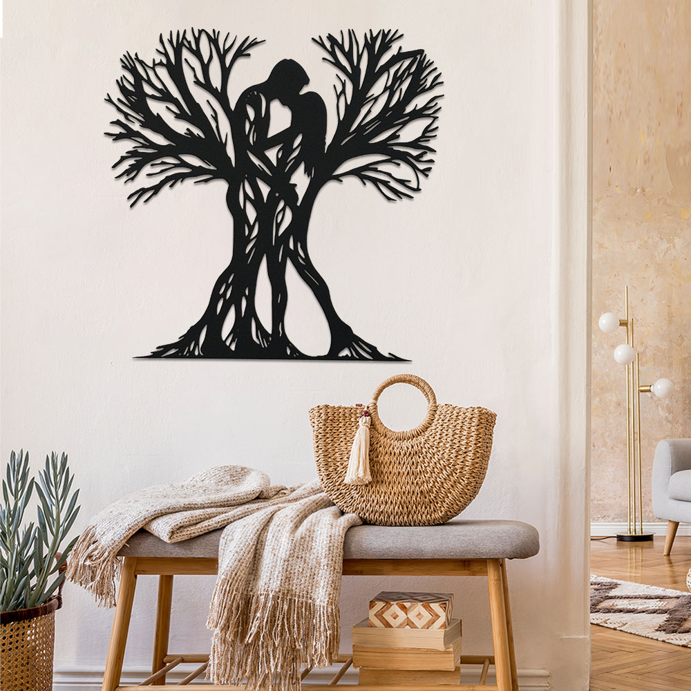 Sculpture d'arbre en métal d'i - Home Office Room Inspiration avis et prix