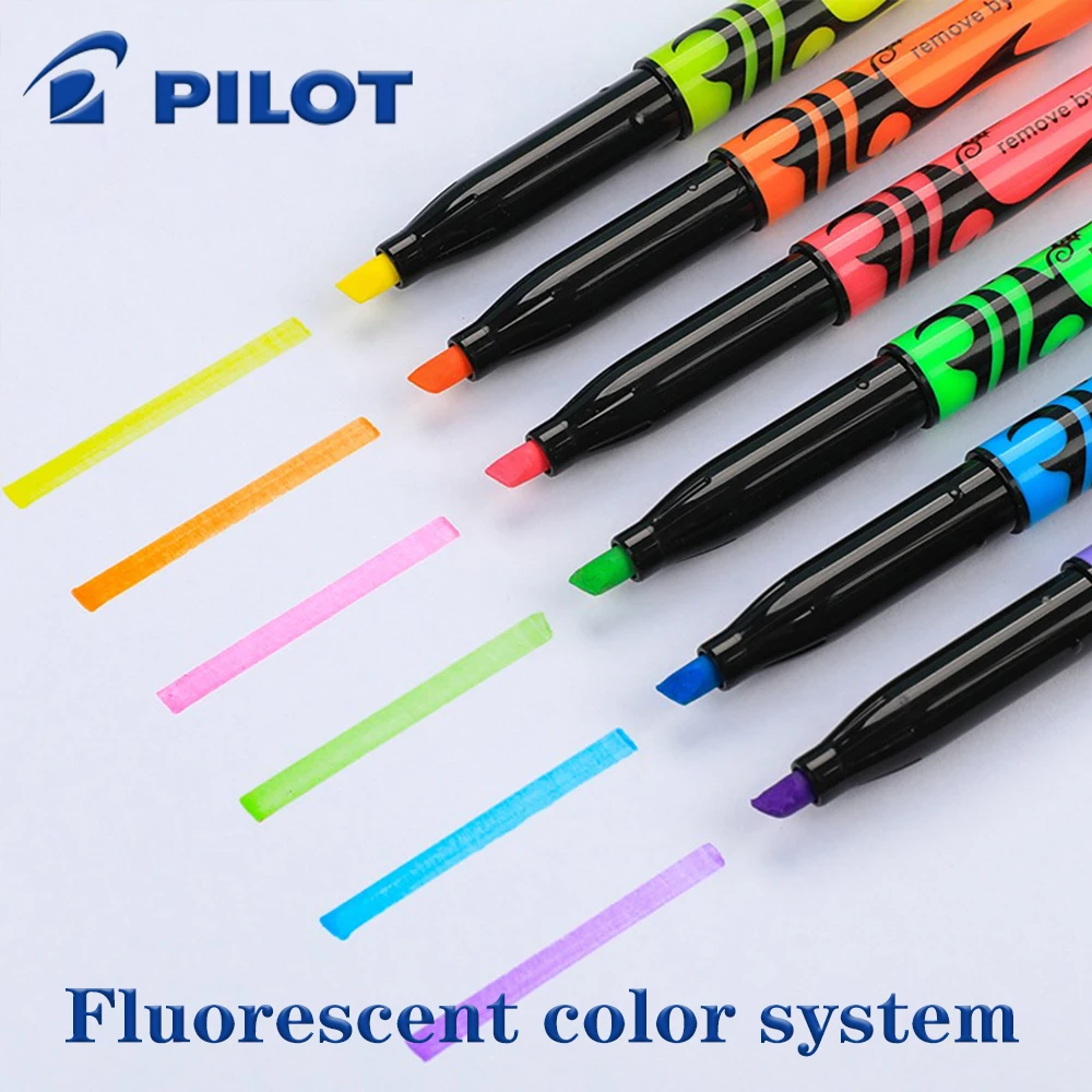 Ensemble de 6 stylos surligneu - Pilot Pen Frixion avis et prix
