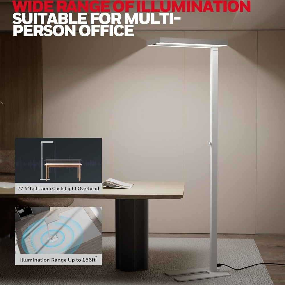 Lampe sur pied LED au design m - Home Office Design avis et prix