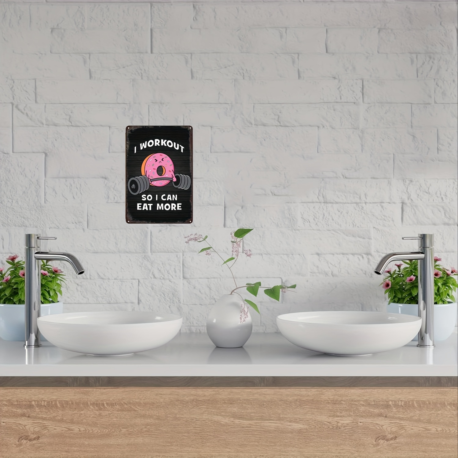 Panneau métallique rétro amusa - Home Office Room Inspiration avis et prix