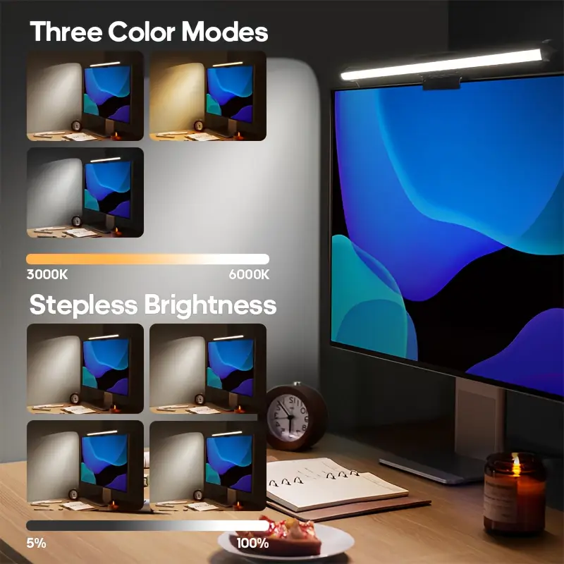 Barre lumineuse RGB pour monit - Home Office Lamp avis et prix