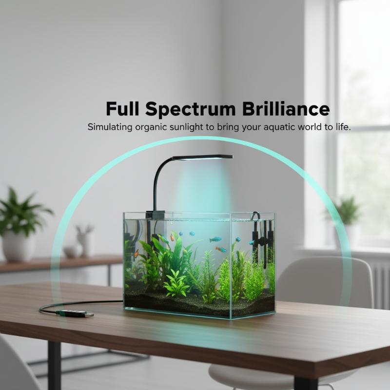 Lampe LED USB à pince pour aqu - Home Office Lamp avis et prix