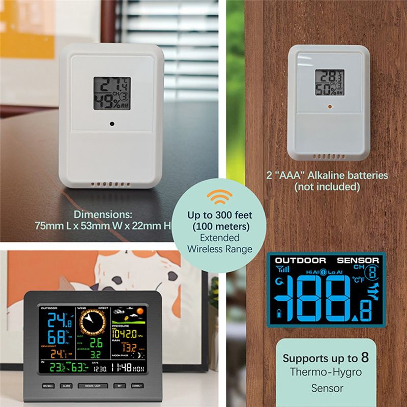 ABJN-Station météo sans fil av - Home Office Google avis et prix