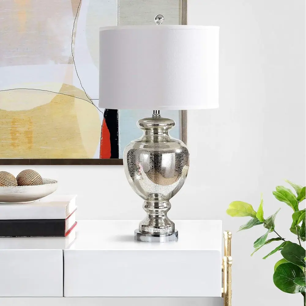 Lampe de table en verre craque - Home Office Lamp avis et prix