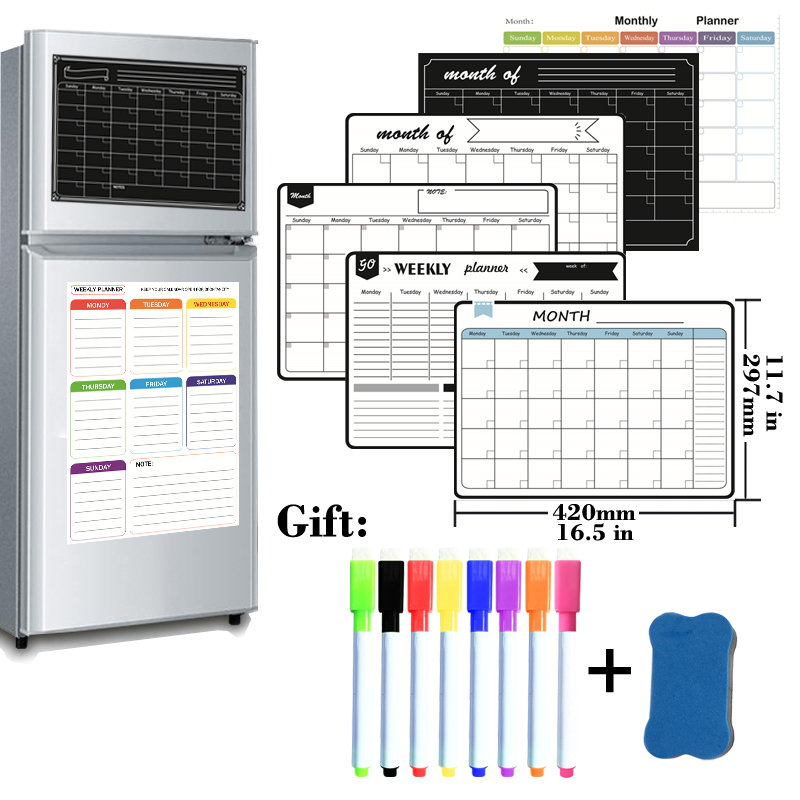 Planificateur hebdomadaire men - Magnetic Calendar Board avis et prix