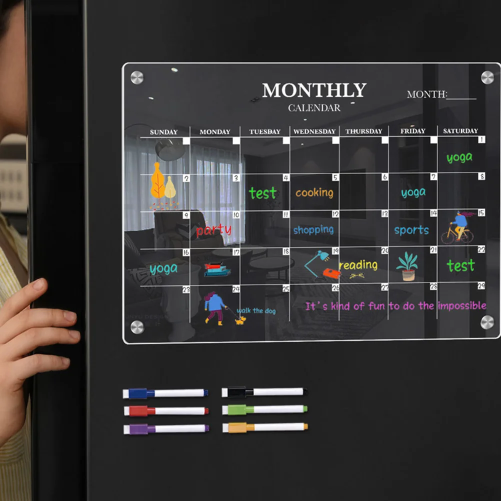 Tableau magnétique pour réfrig - Magnetic Calendar Board avis et prix