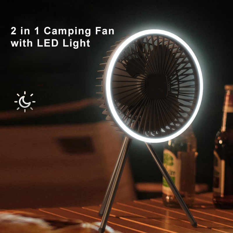 Ventilateur de camping portabl - Home Office Gadgets avis et prix
