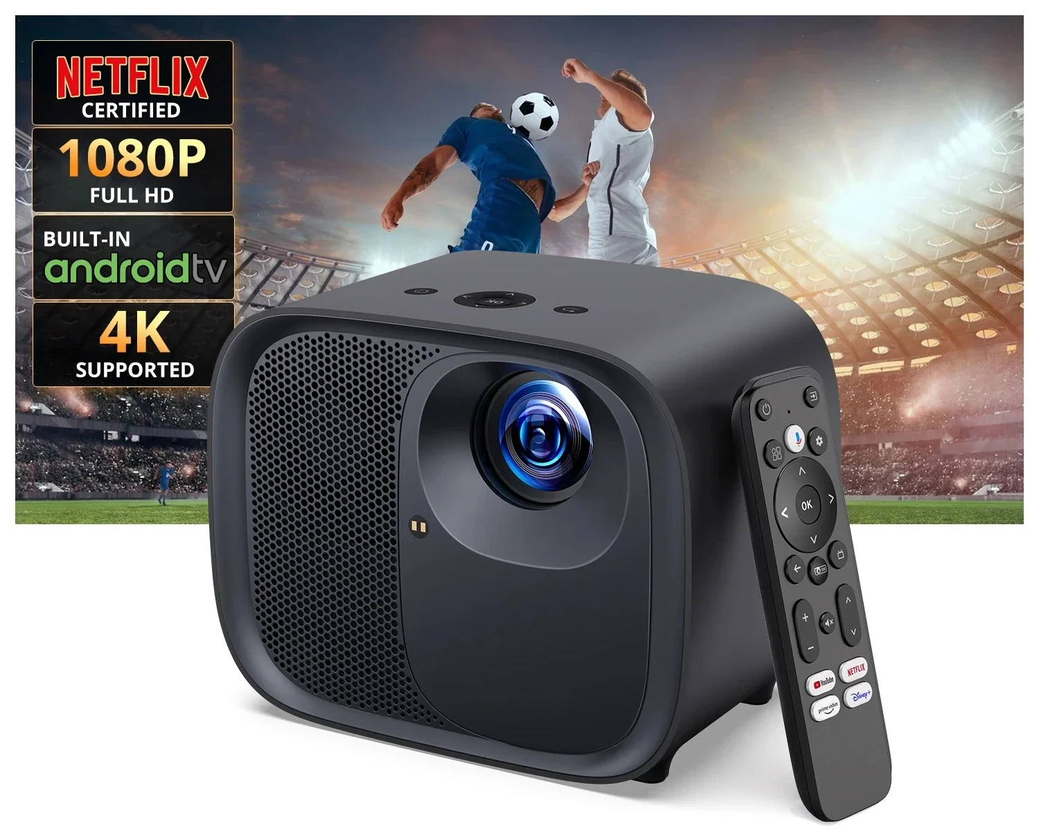 Projecteur Android 11 Portable - Home Office Google avis et prix