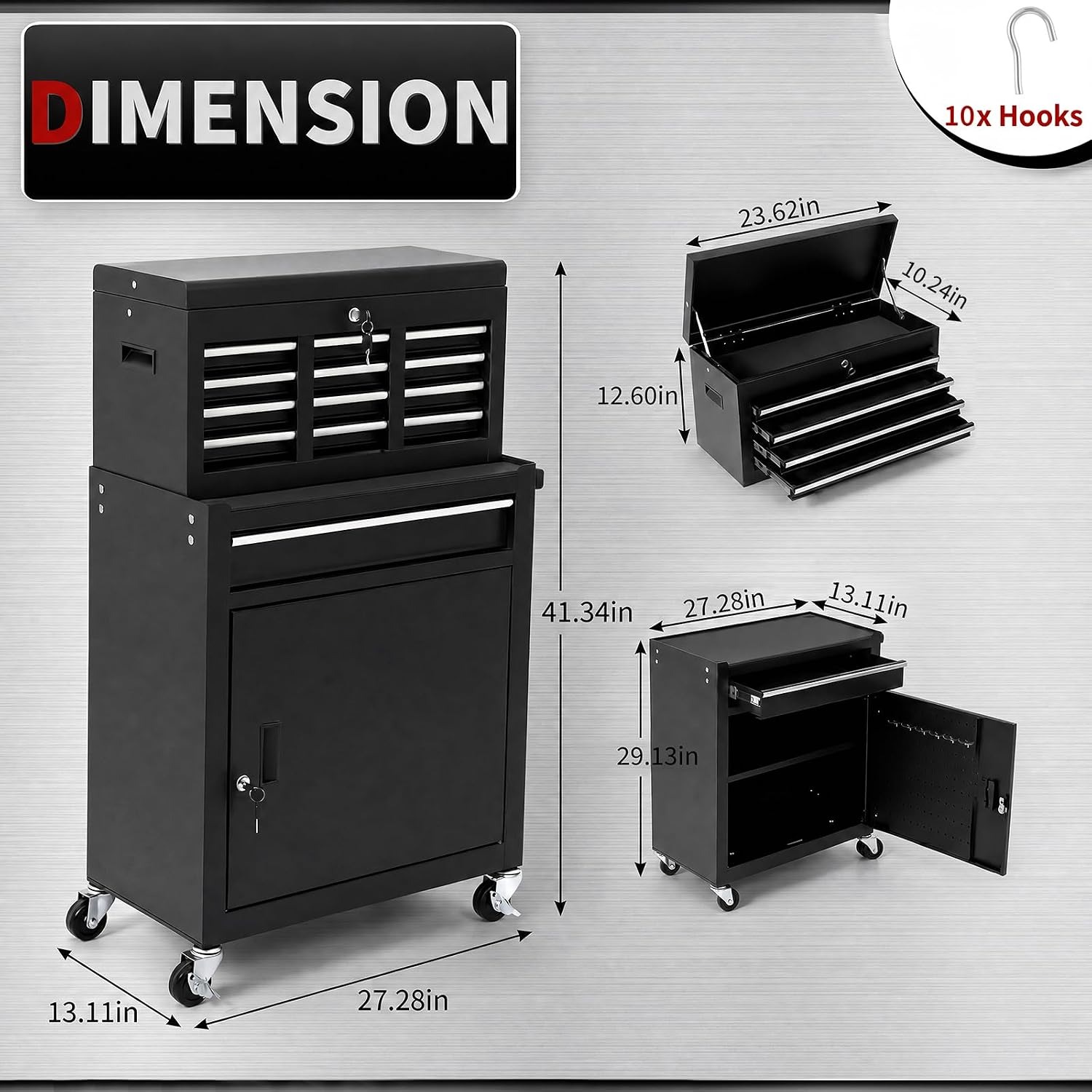 Armoire à outils roulante à 5  - Rolling File Cart avis et prix