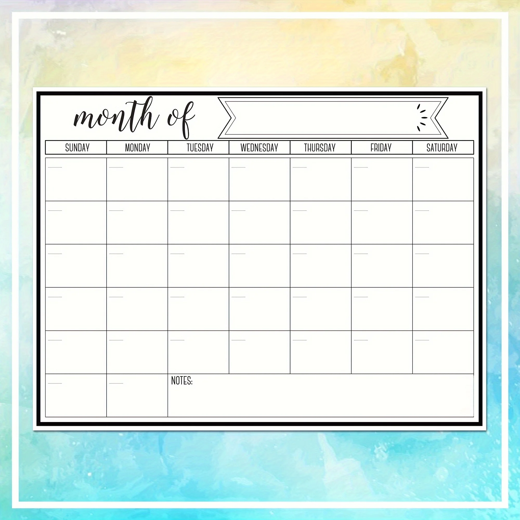 Tableau blanc magnétique de ca - Magnetic Calendar Board avis et prix
