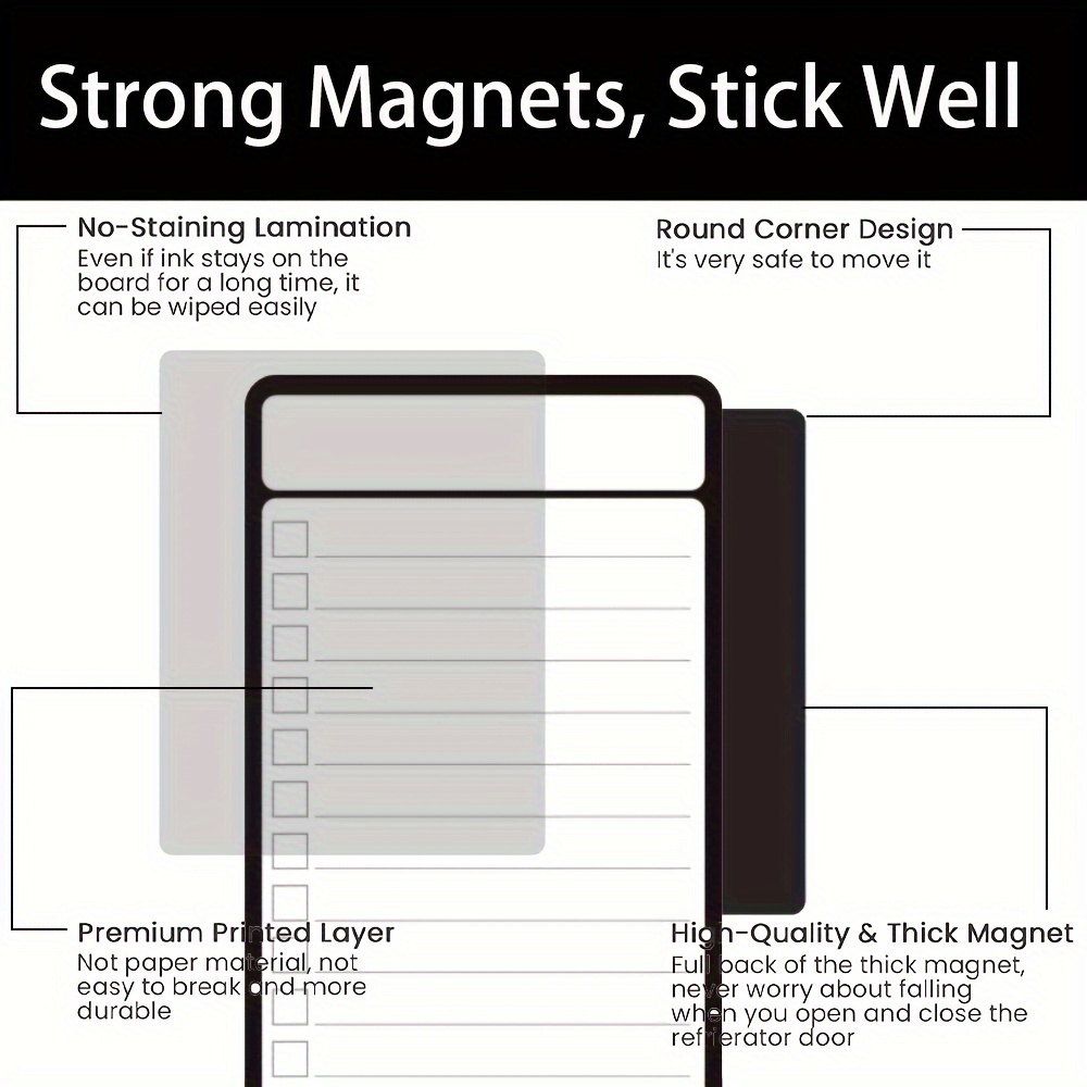 Tableau magnétique effaçable à - Magnetic Calendar Board avis et prix