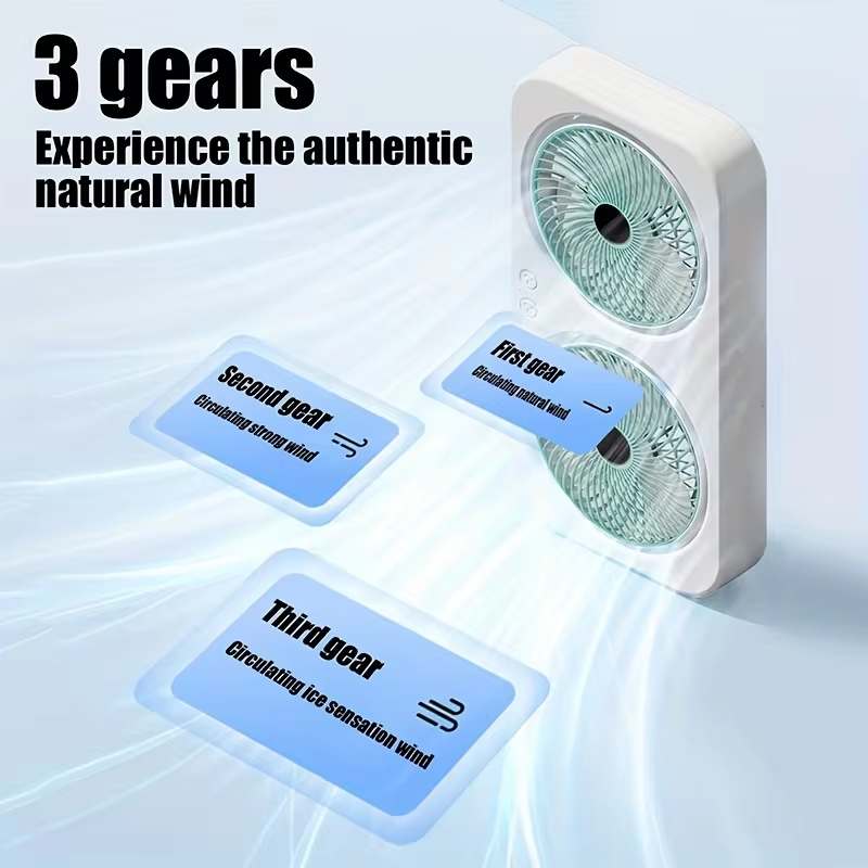 Ventilateur USB à double tête, - Home Office Head avis et prix