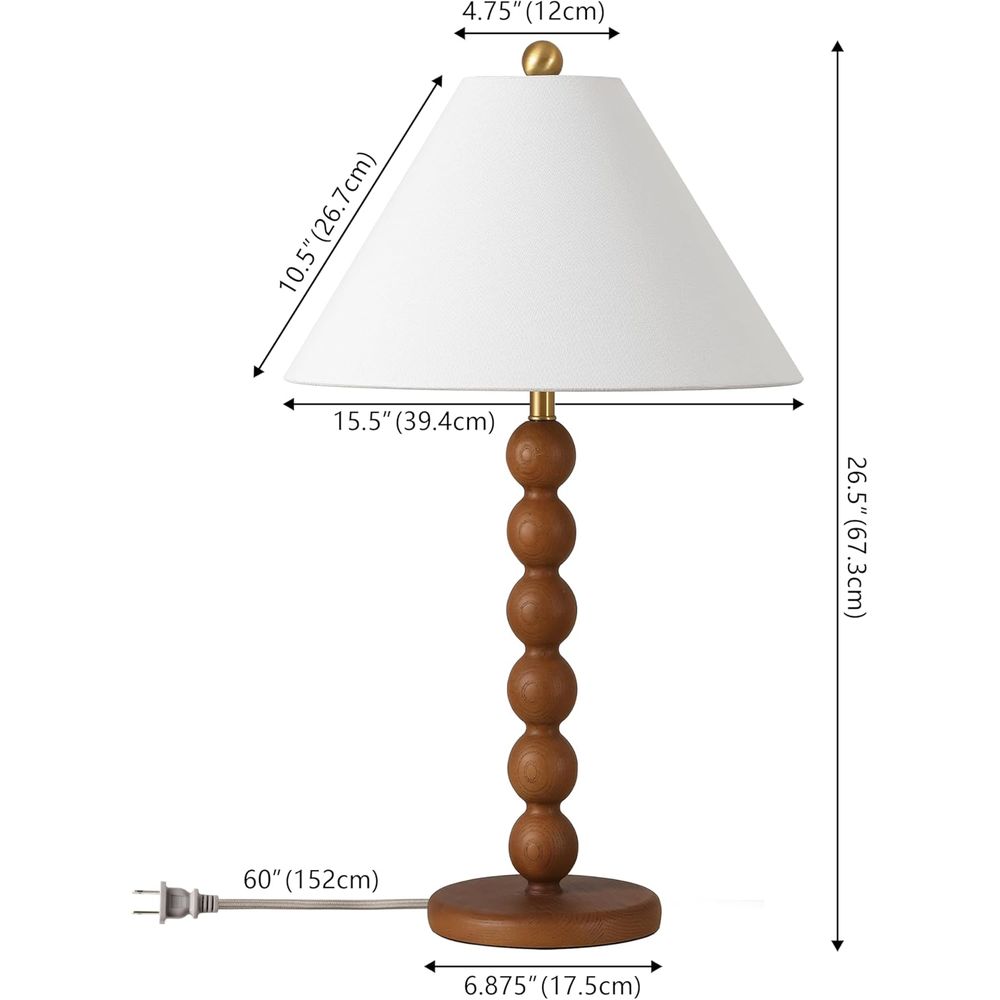 Lampe de table en résine marro - Home Office Lamp avis et prix