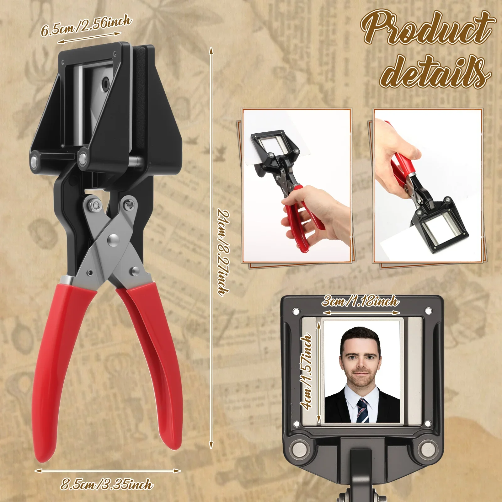 Coupe-photo portable pour pass - Home Office Passport avis et prix
