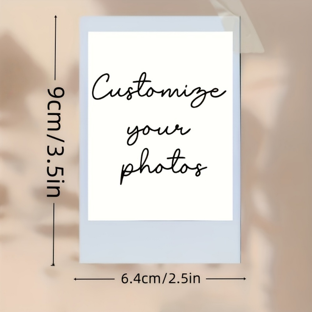 Cartes Polaroid personnalisées - Home Office Pinterest avis et prix