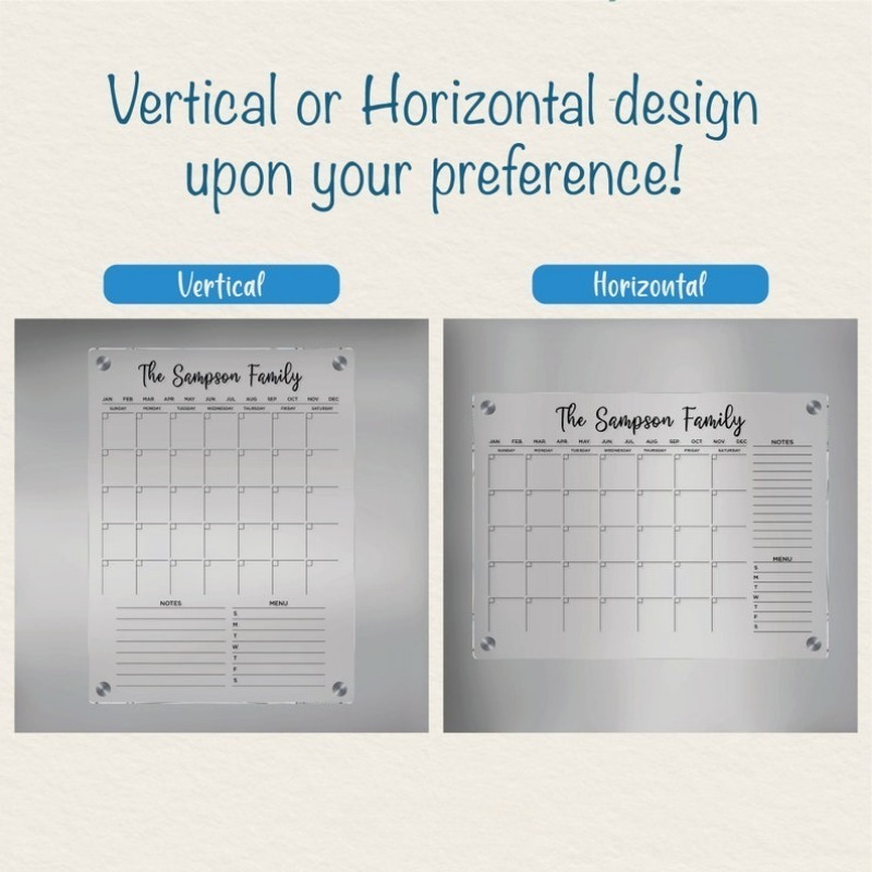 Calendrier de réfrigérateur en - Magnetic Calendar Board avis et prix