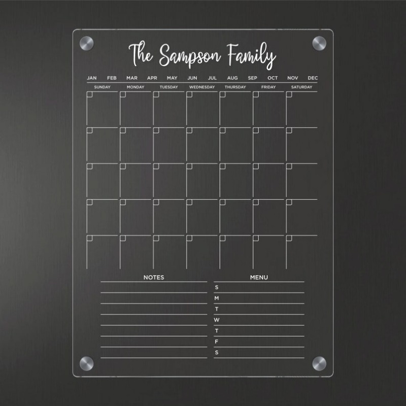 Calendrier de réfrigérateur en - Magnetic Calendar Board avis et prix