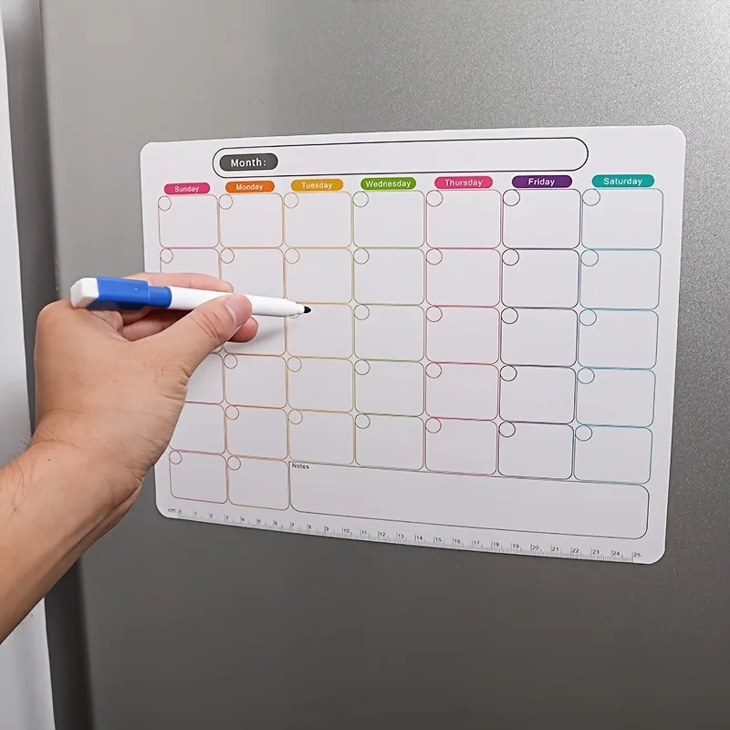 Un aimant de réfrigérateur, pl - Magnetic Calendar Board avis et prix